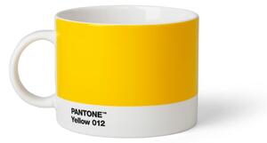 Żółty porcelanowy kubek 475 ml Yellow 012 – Pantone