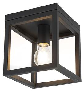Przemysłowa lampa sufitowa czarna - klatka 1 Oswietlenie wewnetrzne