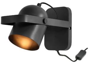 Lampa ścienna Nesvik wys. 23 cm Black 29200