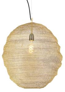 Orientalna lampa wisząca złota - Nidum Gran Oswietlenie wewnetrzne