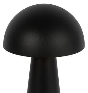Zewnetrzna Zewnętrzna lampa podłogowa czarna 50 cm - Grzyb Oswietlenie zewnetrzne