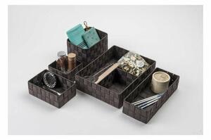 Compactor Organizer do przechowywania do szuflady L TEX, 30 x 12 x 7 cm, brązowy, L