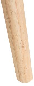 Szafka nocna z szufladą jasne drewno z szarym 40 x 45 x 30 cm skandynawski Arvada Beliani