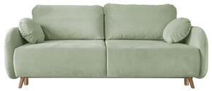 Sofa SOFT MIĘTOWA 3-osobowa z funkcja spania