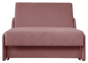 Sofa 2-osobowa MATI STANDARD Różowa z funkcją spania