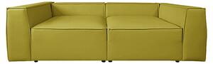 Sofa CLOUD XL MODUŁOWA EKOSKÓRA MUSZTARDOWA KANAPA KLUBOWA