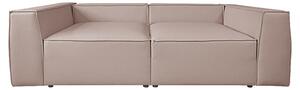 Sofa CLOUD XL MODUŁOWA EKOSKÓRA BEŻOWA KANAPA KLUBOWA