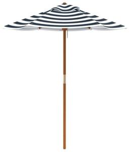 Parasol ogrodowy dla dzieci, na drewnianym słupku, Ø120x140 cm
