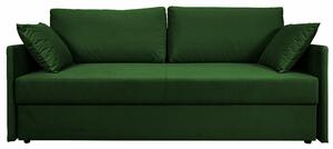 Sofa 3-os NESSI zielona SLIM
