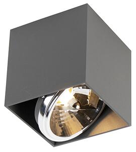 Design kwadratowy 1 jasnoszary w tym 1 x G9 - pudełko Oswietlenie wewnetrzne