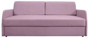 Sofa 3-os GENF różowa SLIM