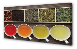 Obraz na płótnie Herbaty zioła