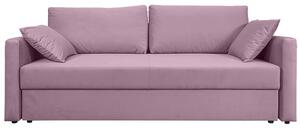 Sofa 3-os NESSI różowa