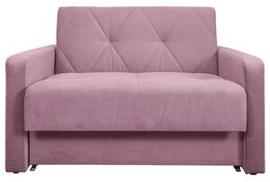 Sofa 2-osobowa KENDO Różowa