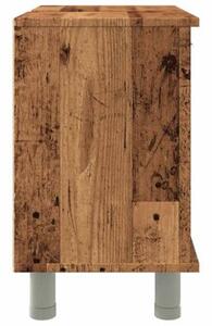 Szafka łazienkowa, stare drewno, 60x32x53,5 cm