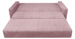 Sofa 4-os DOMO XXL PREMIUM różowy