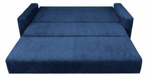 Sofa 4-os DOMO XXL PREMIUM granatowy