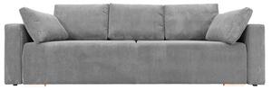 Sofa ESPANIA SZARA z funkcją spania, pojemnik na pościel