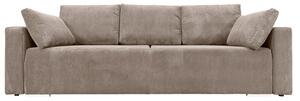 Sofa ESPANIA BEŻOWA z funkcją spania, pojemnik na pościel
