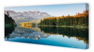 Obraz na płótnie Niemcy Góry jezioro las