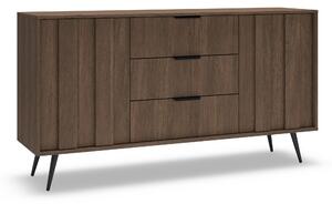 Komoda Flaro 153 cm z szufladami - dąb dunin