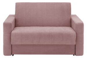 Sofa 2-osobowa DOMO różowa AMOR 4308