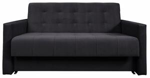 Sofa 5-osobowa MONDO rozkładana sofa z funkcją spania czarna