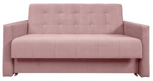Sofa 5-osobowa MONDO rozkładana sofa z funkcją spania łososiowa