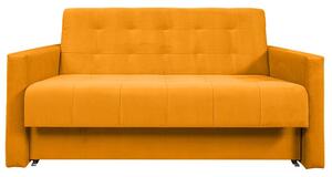 Sofa 5-osobowa MONDO rozkładana sofa z funkcją spania żółta