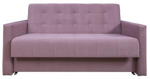 Sofa 5-osobowa MONDO rozkładana sofa z funkcją spania różowa