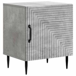 Szafka nocna 2 szt. betonowy szary 43 x 34,5 x 50 cm