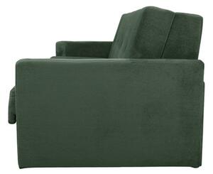 Sofa 5-osobowa COMO kanapa typu amerykanka rozkładana zielona