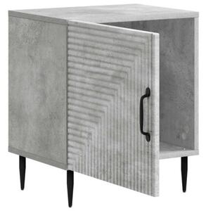 Szafka nocna 2 szt. betonowy szary 43 x 34,5 x 50 cm