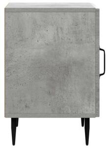 Szafka nocna 2 szt. betonowy szary 43 x 34,5 x 50 cm