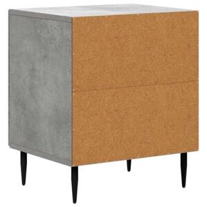 Szafka nocna 2 szt. betonowy szary 43 x 34,5 x 50 cm