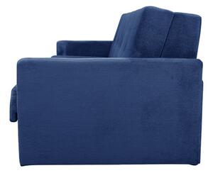 Sofa 5-osobowa COMO SMALL kanapa typu amerykanka rozkładana granatowa