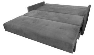 Sofa 5-osobowa COMO SMALL kanapa typu amerykanka rozkładana szara