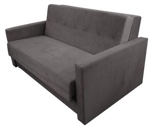 Sofa 5-osobowa BOMO SMALL rozkładana sofa z funkcją spania + mata kokosowa brązowa