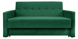Sofa 5-osobowa BOMO SMALL rozkładana sofa z funkcją spania + mata kokosowa zielona