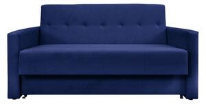 Sofa 5-osobowa BOMO SMALL rozkładana sofa z funkcją spania + mata kokosowa granatowa