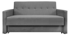 Sofa 5-osobowa BOMO SMALL rozkładana sofa z funkcją spania + mata kokosowa szara