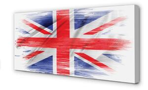 Obraz na płótnie Flaga wielkiej Brytanii