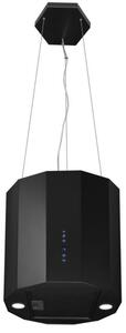 Okap wyspowy Fobos Black Matt 40 cm