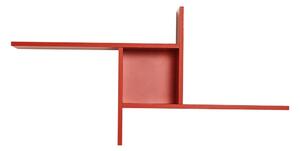 Czerwona wielopoziomowa półka 100 cm Cross – Kalune Design