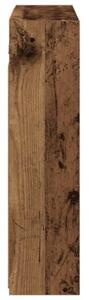 Szafka z lustrem do łazienki stare drewno 73,5 x 16 x 62,5 cm