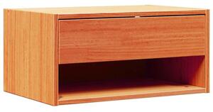 Stolik nocny woskowy brÄ z 50 x 32,5 x 24 cm lite drewno sosnowe