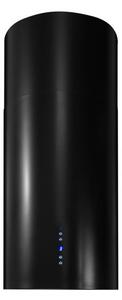 Okap wyspowy Cylindro Black Matt 40 cm