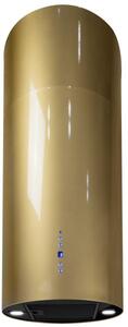 Okap wyspowy Cylindro Złoty 40 cm