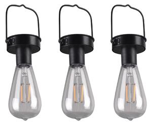 Wisząca lampa solarna LED na zewnątrz ø 7 cm Campus – Reality