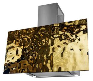 Okap kominowy Flexi Wave Gold 80 cm